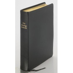 Schreibrandbibel, größere Ausgabe, Leder (Sonderposten)