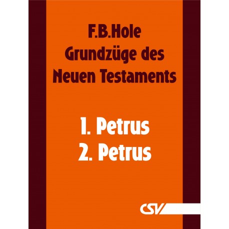 Grundzüge des Neuen Testaments - 1. & 2. Petrus (E-Book)