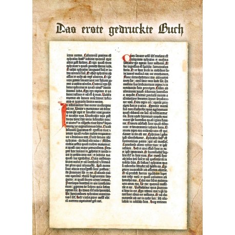 Mappe "Das erste gedruckte Buch"