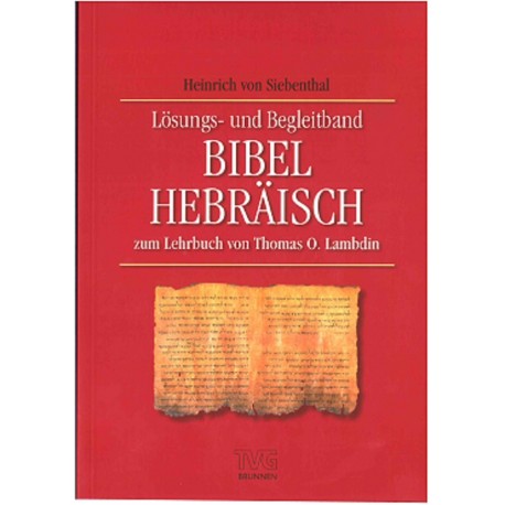 Lösungsbuch Bibel-Hebräisch