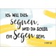 Wandschmuckschild - Segen