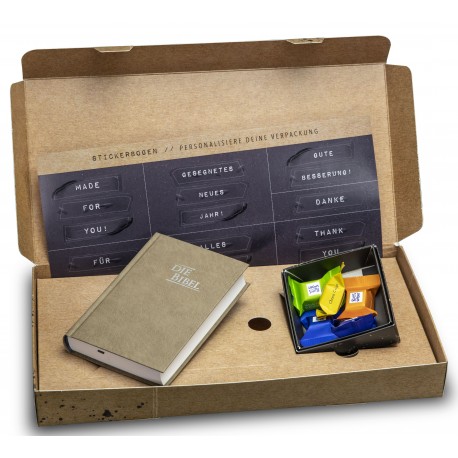 Pocketbibel in einer Geschenkbox