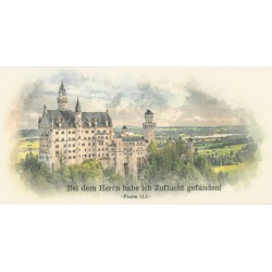 Faltkarte Life-is-more Art - Schloss
