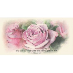 Faltkarte Life-is-more Art - Rose