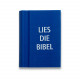 Radierer Buch "Lies die Bibel" blau