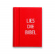 Radierer Buch "Lies die Bibel" rot