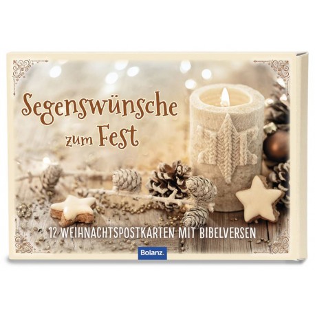 Postkartenbox - Weihnachten