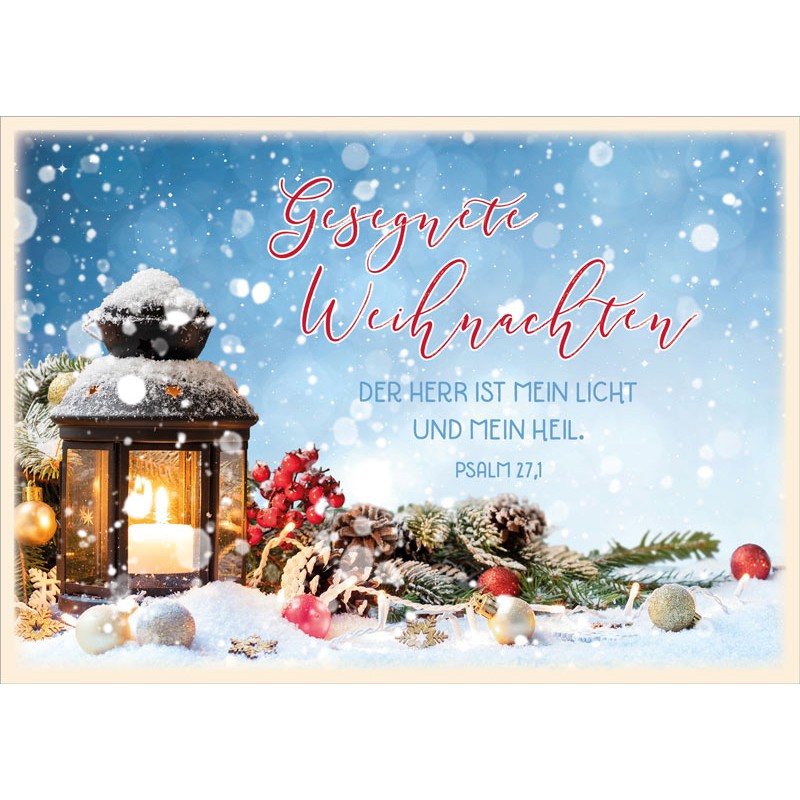 Postkartenbox Gesegnete Weihnachten