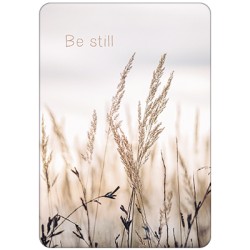 Postkarte - Be still