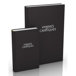 Hymnes et Cantiques, neue Ausgabe 2022 - schwarz KLEIN