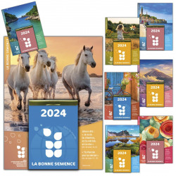 Abreißkalender "Die gute Saat" französisch 2024