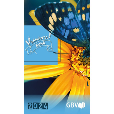 Buchkalender "Die gute Saat" rumänisch 2024