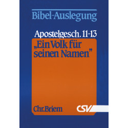 Ein Volk für seinen Namen - Apostelgeschichte 11-13 (E-Book)