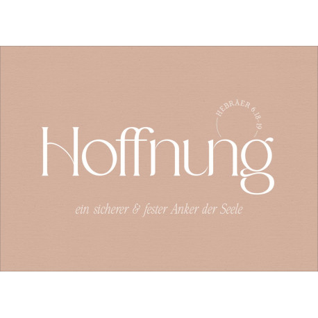 Postkarte - Hoffnung