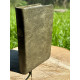 Pocketbibel, Leder Unique Olive grün, Goldschnitt