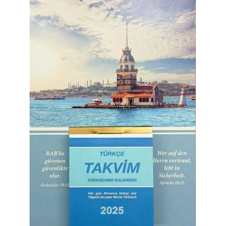 Abreißkalender "Die gute Saat" türkisch 2025