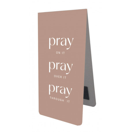 Magnetlesezeichen - Pray