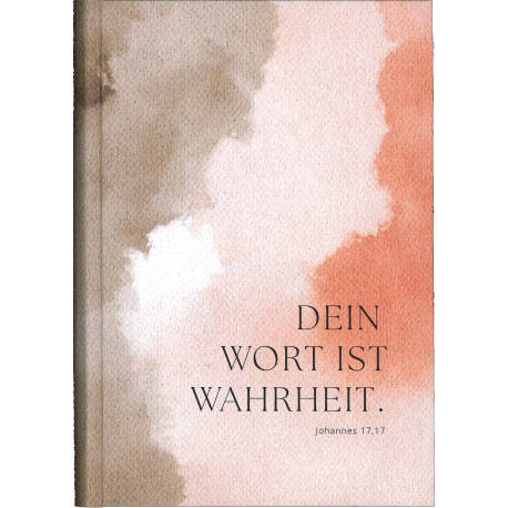 Taschenbibel, Aquarell mit Farbschnitt