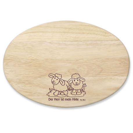 Frühstücksbrettchen "Schafe"