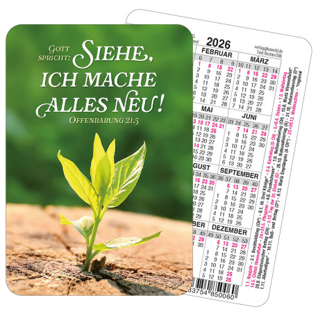 Spielkartenkalender: Jahreslosung