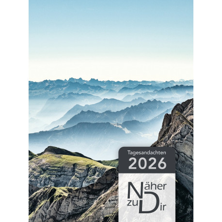 Näher zu Dir Buchkalender 2026 BERGE