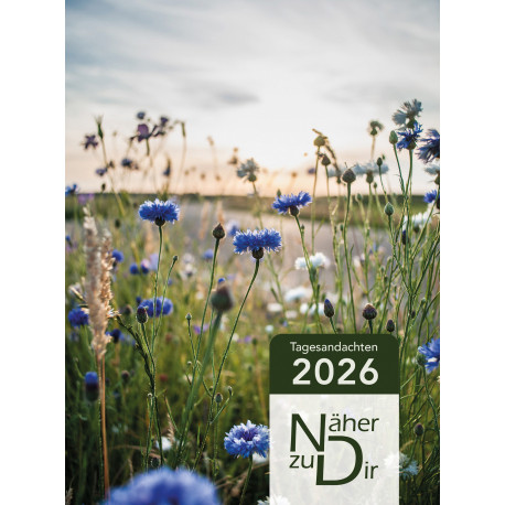 Näher zu Dir Buchkalender 2026 BLUMEN