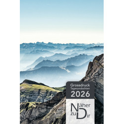 Näher zu Dir Buchkalender 2026 Großdruck