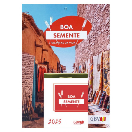 Abreißkalender "Die gute Saat" portugiesisch 2026