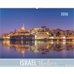 Israel Shalom - Wandkalender 2026