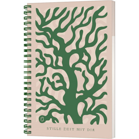 Stille Zeit mit Dir - Notizbuch Motiv Koralle Matisse