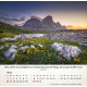 Berge Tischkalender 2026
