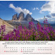 Berge Tischkalender 2026