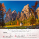 Berge Tischkalender 2026