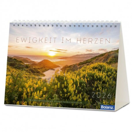 Ewigkeit im Herzen 2026 - Aufstellkalender