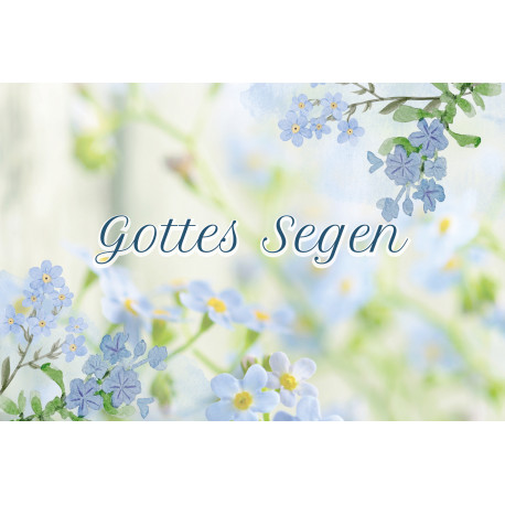 Faltkarte neutral - Gottes Segen