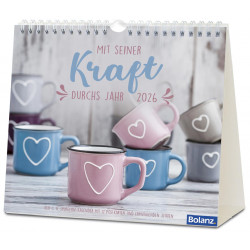 Mit Seiner Kraft 2026 - Tischkalender