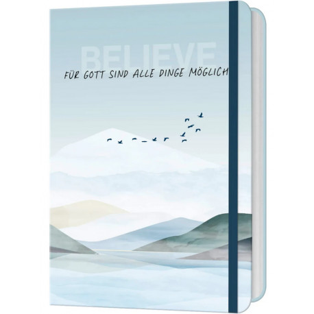 Notizbuch A5 - Für Gott sind alle Dinge möglich