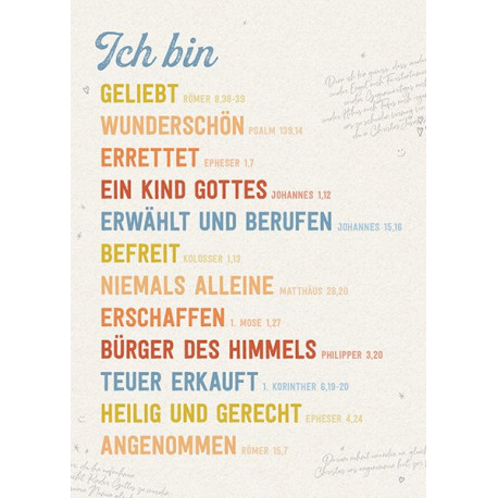 Postkarte - Identität