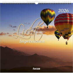 Licht Impressionen 2026 Wandkalender