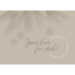 Postkarte zu Weihnachten - Retter