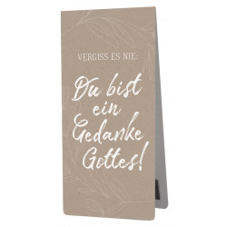 Magnetlesezeichen - Gedanke Gottes