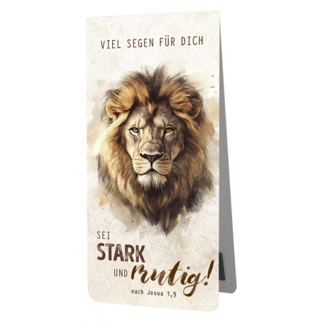 Magnetlesezeichen - Löwe