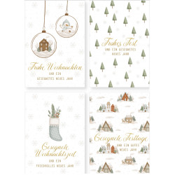 Minikarten Weihnachten