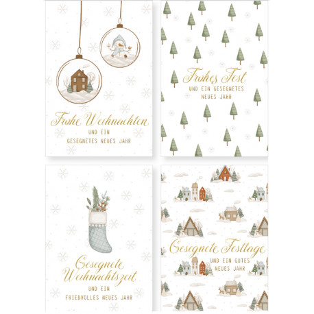 Minikarten Weihnachten