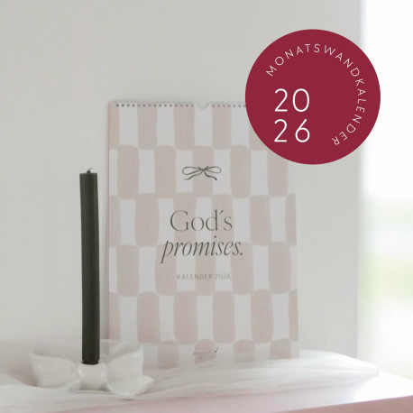 God´s promises. - Wandkalender 2026