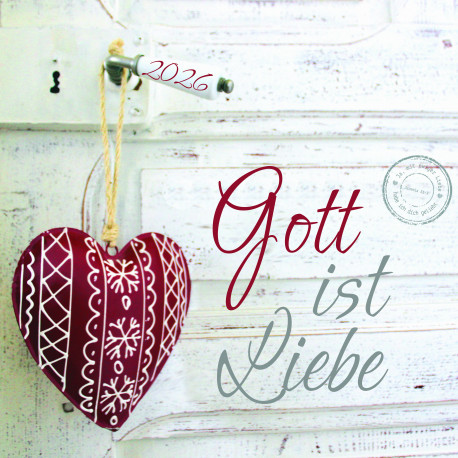 Gott ist Liebe 2026 - Wandkalender