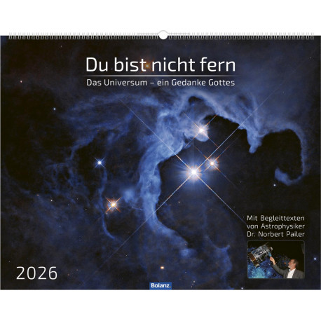 Du bist nicht fern 2026 - Super Wandkalender
