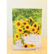 Faltkarte zur Goldhochzeit - Sonnenblumen