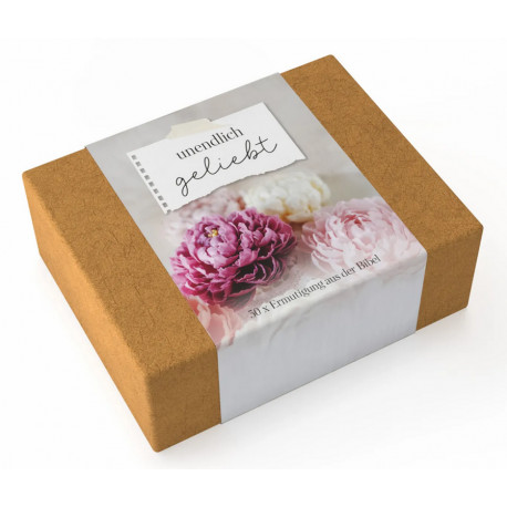 unendlich geliebt - Textkartenbox