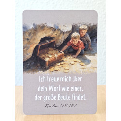 Postkarte - große Beute